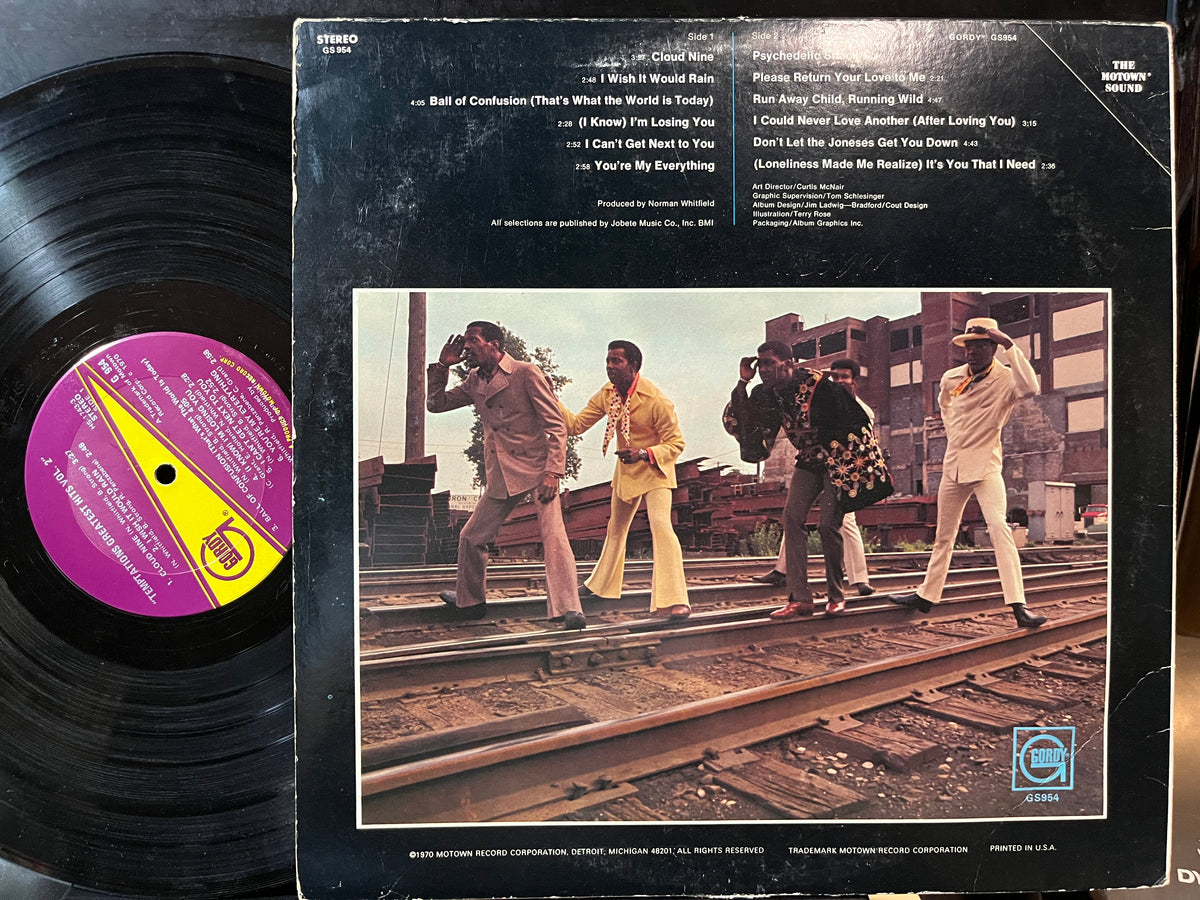 Temptations - Greatest Hits II (VINYL LP) | USED Excellent (EX) Very Good Plus Plus (VG++) - FUNK / USED *EXCELLENT*