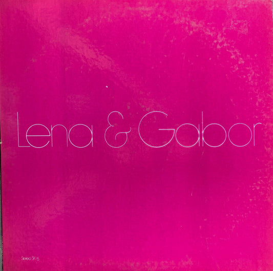 Lena Horne - Lena & Gabor | Excellent (EX) Near Mint (NM) - FUNK / USED *EXCELLENT*