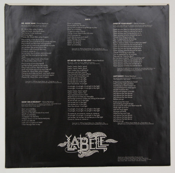 LaBelle - Pressure Cookin' | Very Good Plus (VG+) Very Good Plus (VG+) - FUNK / USED *EXCELLENT*