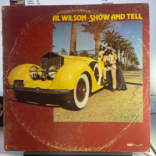 Al Wilson - Show And Tell (VINYL) | Excellent (EX) Very Good Plus (VG+) - FUNK / USED *EXCELLENT*
