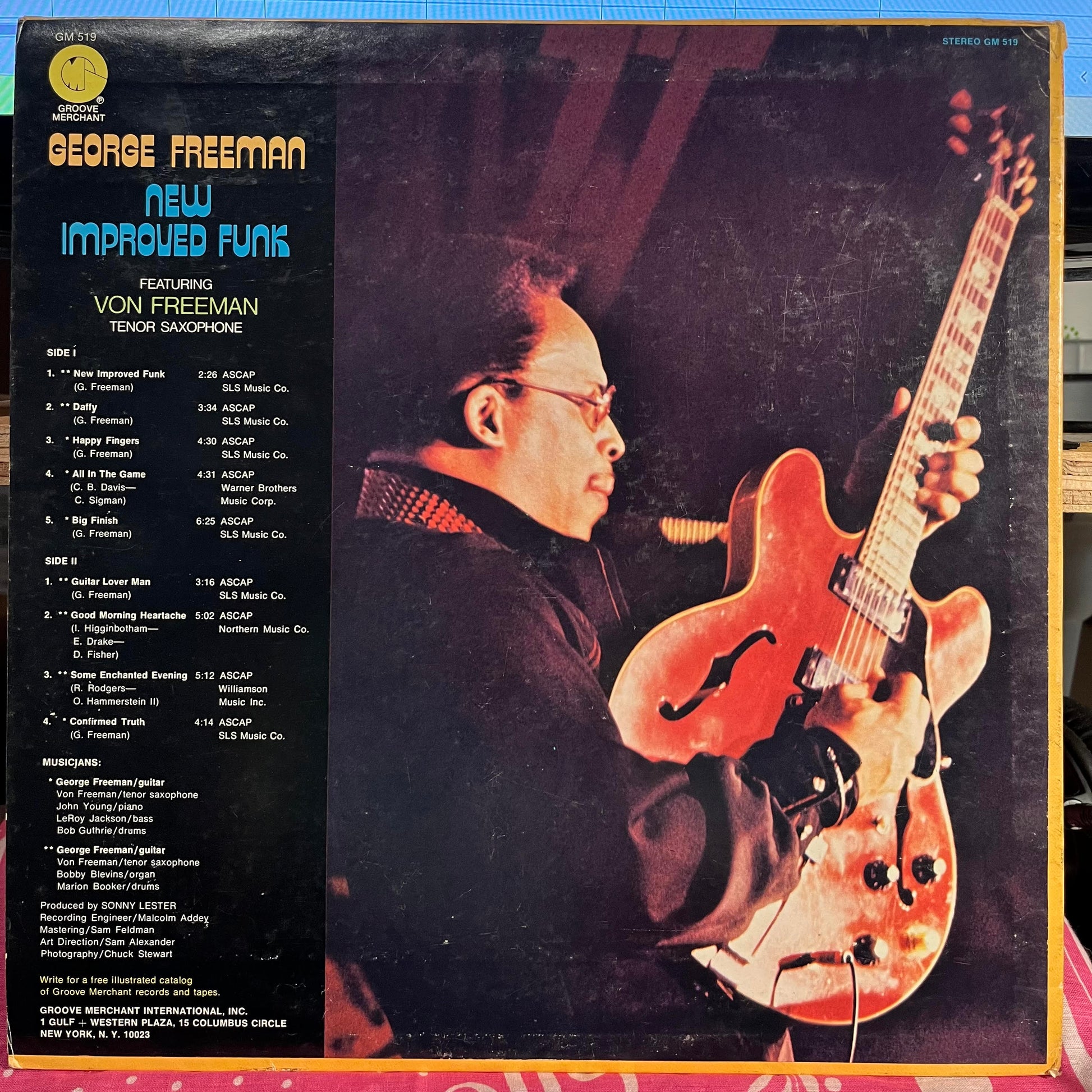 George Freeman - New Improved Funk *PROMO* | Excellent (EX) Excellent (EX) - FUNK / USED *EXCELLENT*