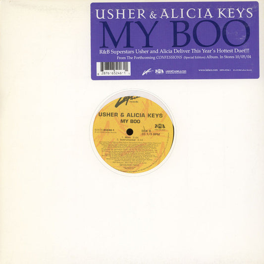 My Boo (VINYL) | Excellent (EX) Generic - FUNK / USED *EXCELLENT*