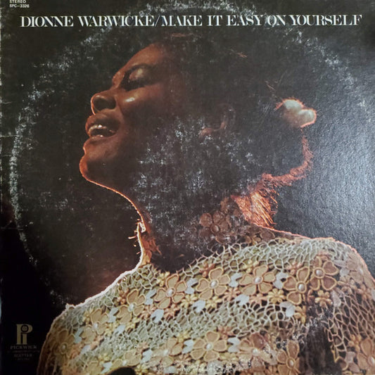 Dionne Warwick Make It Easy On Yourself LP Excellent (EX) Excellent (EX)
