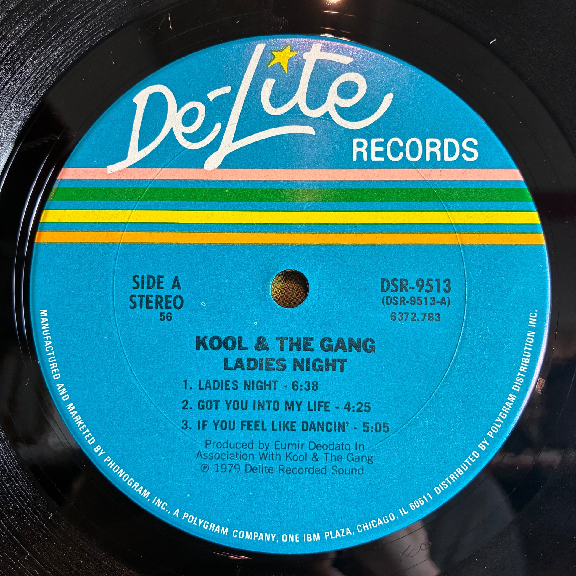 Kool & The Gang - Ladies' Night (VINYL LP De-Lite Records – DSR-9513) | USED Excellent (EX) Excellent+ (EX+) - FUNK / USED *EXCELLENT*