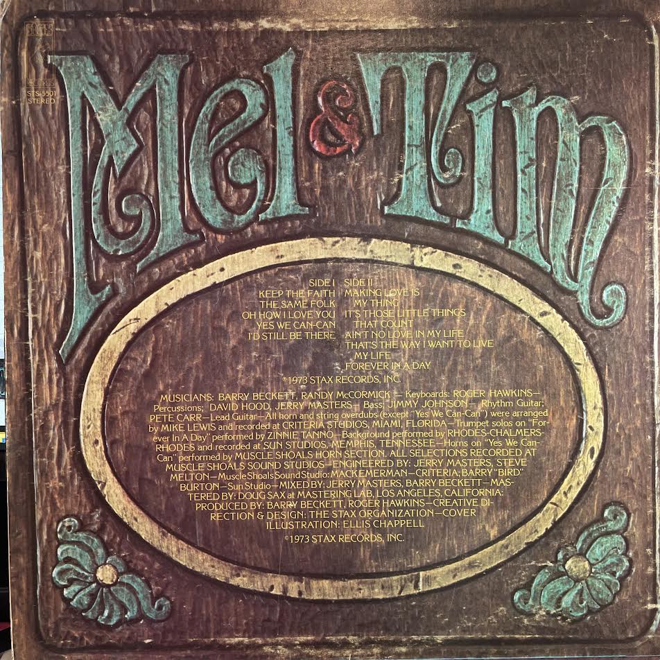 Mel & Tim (VINYL) | Excellent (EX) Excellent (EX) - FUNK / USED *EXCELLENT*