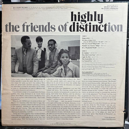 Highly Distinct (VINYL) | Excellent (EX) Very Good Plus (VG+) - FUNK / USED *EXCELLENT*