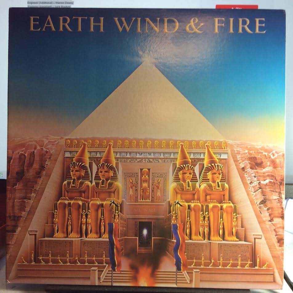 Earth, Wind & Fire - All 'N All (VINYL LP Columbia – JC 34905, Columbia – 34905) | USED Excellent (EX) Excellent (EX) - FUNK / USED *EXCELLENT*