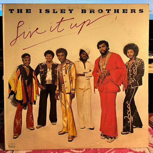 The Isley Brothers - Live It Up *PITMAN* | Excellent (EX) Very Good Plus (VG+) - FUNK / USED *EXCELLENT*