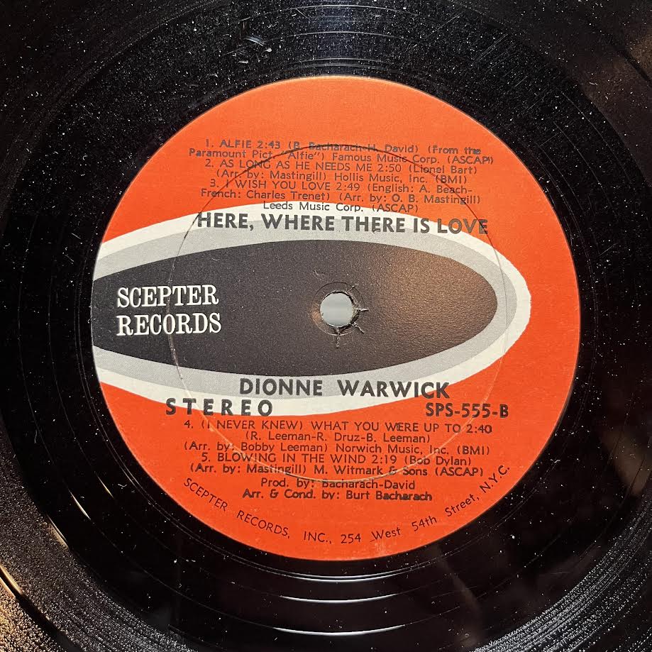 Here, Where There Is Love (VINYL) | Excellent (EX) Excellent (EX) - FUNK / USED *EXCELLENT*