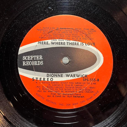 Here, Where There Is Love (VINYL) | Excellent (EX) Excellent (EX) - FUNK / USED *EXCELLENT*
