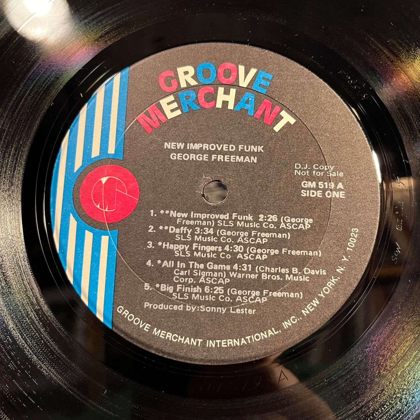 George Freeman - New Improved Funk *PROMO* | Excellent (EX) Excellent (EX) - FUNK / USED *EXCELLENT*