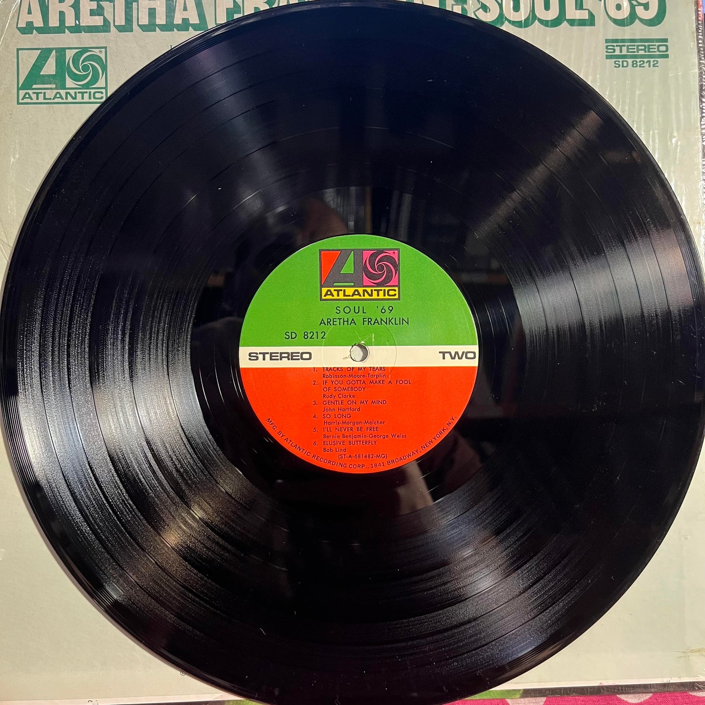 Aretha Franklin - Soul '69 *MGM/SHRINK* | Excellent (EX) Near Mint (NM) - FUNK / USED *EXCELLENT*