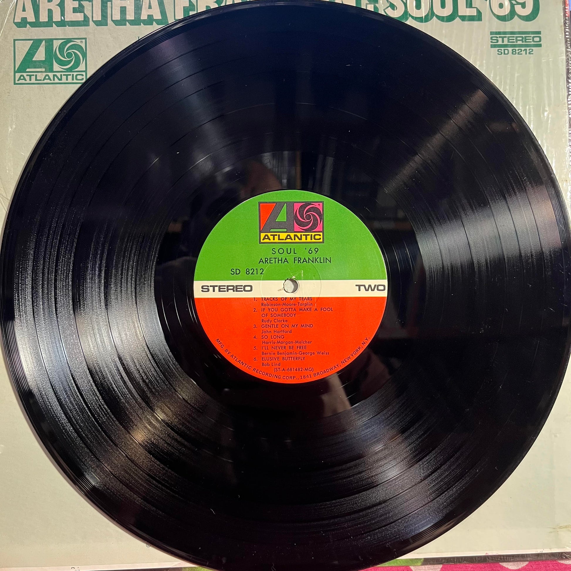 Aretha Franklin - Soul '69 *MGM/SHRINK* | Excellent (EX) Near Mint (NM) - FUNK / USED *EXCELLENT*
