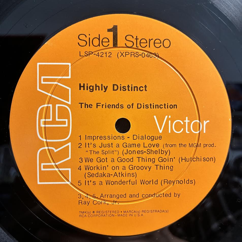 Highly Distinct (VINYL) | Excellent (EX) Very Good Plus (VG+) - FUNK / USED *EXCELLENT*