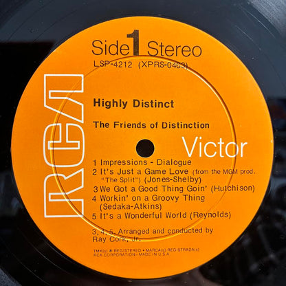 Highly Distinct (VINYL) | Excellent (EX) Very Good Plus (VG+) - FUNK / USED *EXCELLENT*