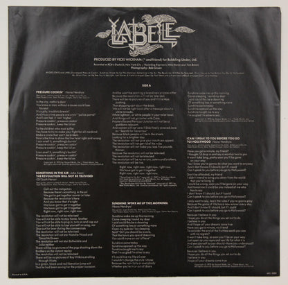 LaBelle - Pressure Cookin' | Very Good Plus (VG+) Very Good Plus (VG+) - FUNK / USED *EXCELLENT*