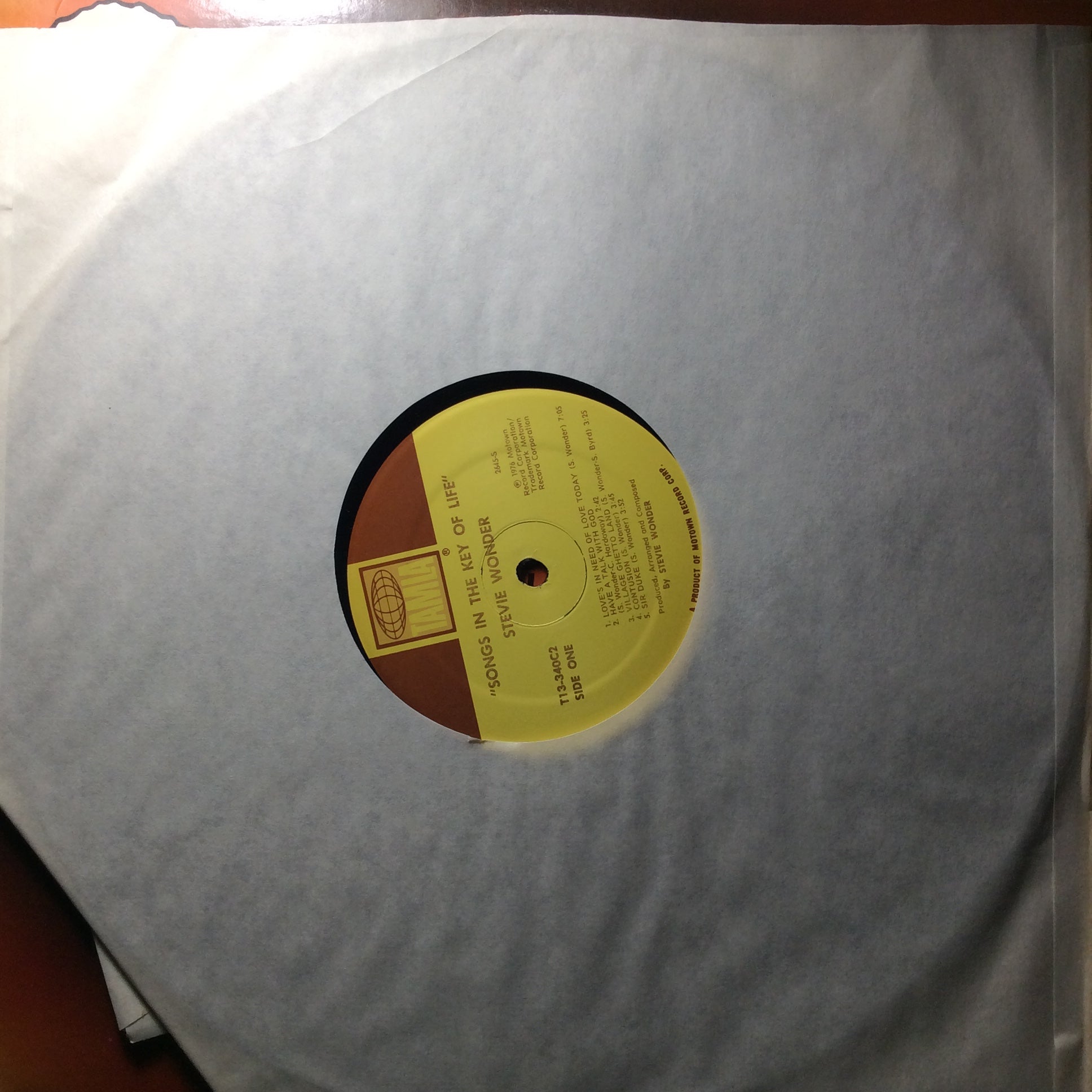 Songs In The Key Of Life (2xVINYL) | Excellent (EX) Excellent+ (EX+) - FUNK / USED *EXCELLENT*