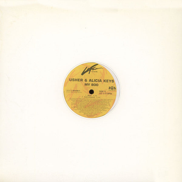 My Boo (VINYL) | Excellent (EX) Generic - FUNK / USED *EXCELLENT*