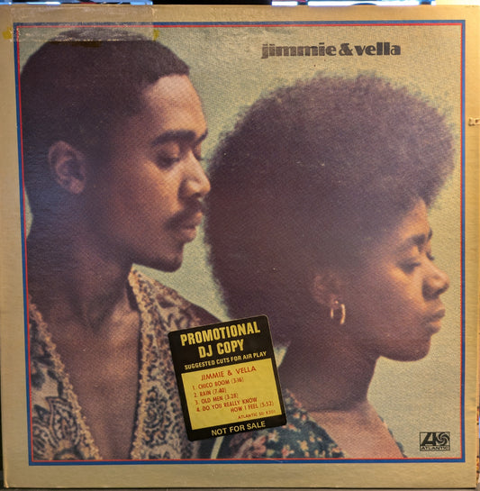 Jimmie & Vella (PROMO VINYL) | Excellent (EX) Very Good Plus (VG+) - FUNK / USED *EXCELLENT*