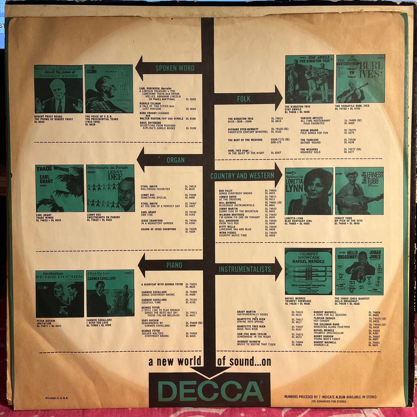 Sonny Forriest And His Orchestra - Tuff Pickin' *MONO* | Good Plus (G+) Very Good (VG) - FUNK / USED *GOOD++*