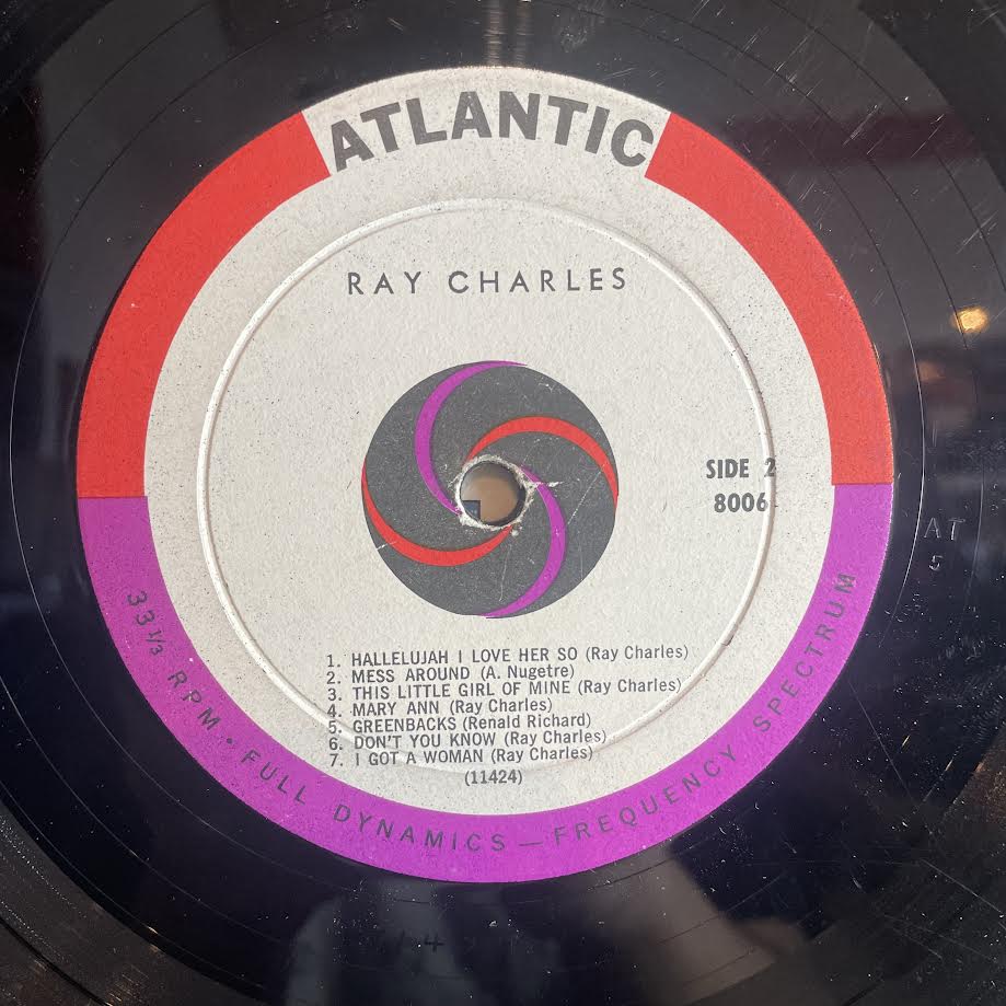 Ray Charles - Ray Charles (VINYL) | Good (G) Excellent (EX) - FUNK / USED *GOOD*