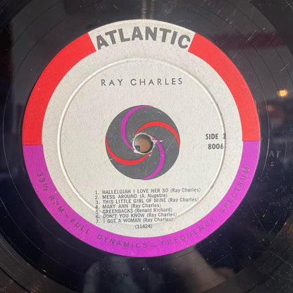 Ray Charles - Ray Charles (VINYL) | Good (G) Excellent (EX) - FUNK / USED *GOOD*