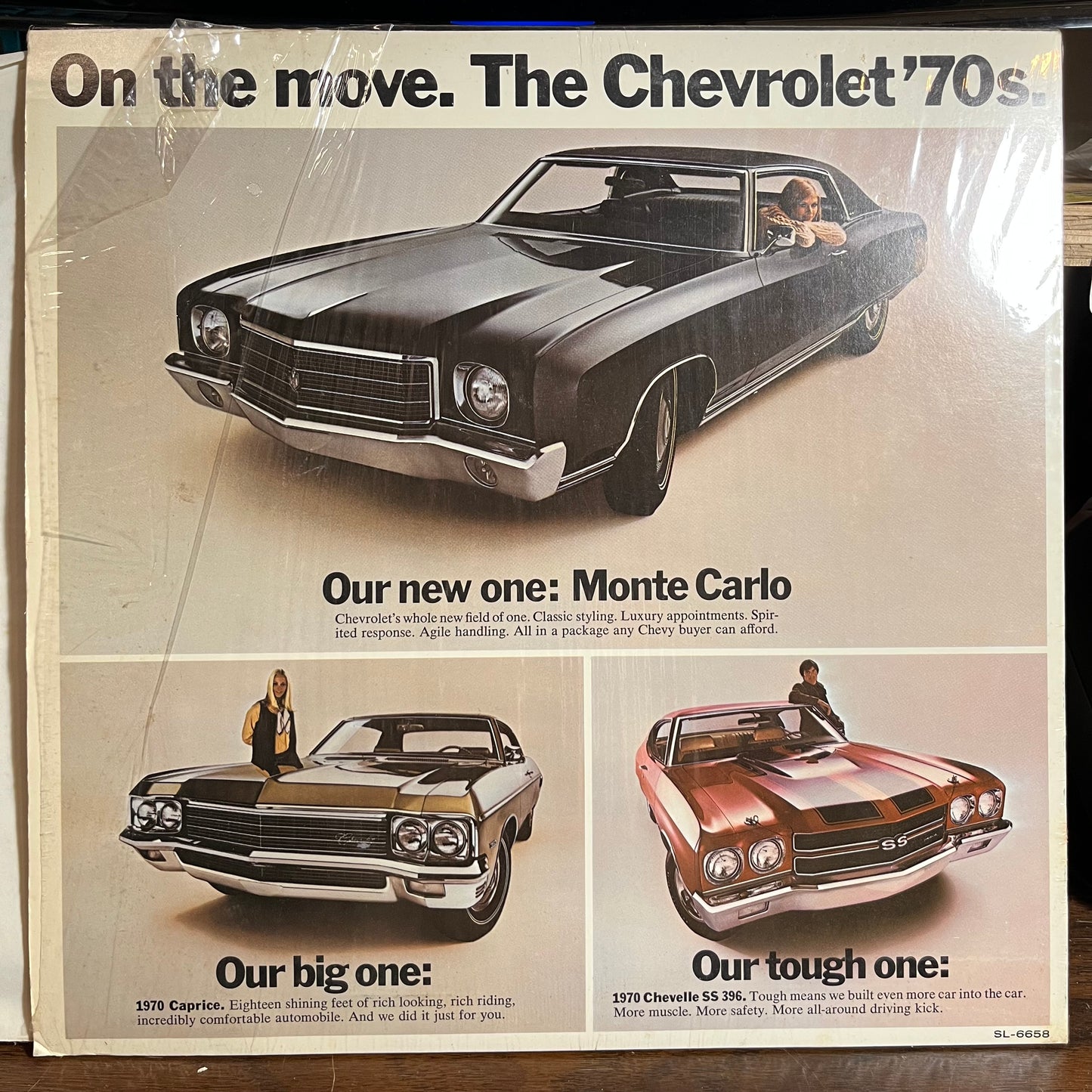 On The Move (VINYL) | Near Mint- (NM-) Near Mint (NM) - FUNK / USED *NEAR MINT-*