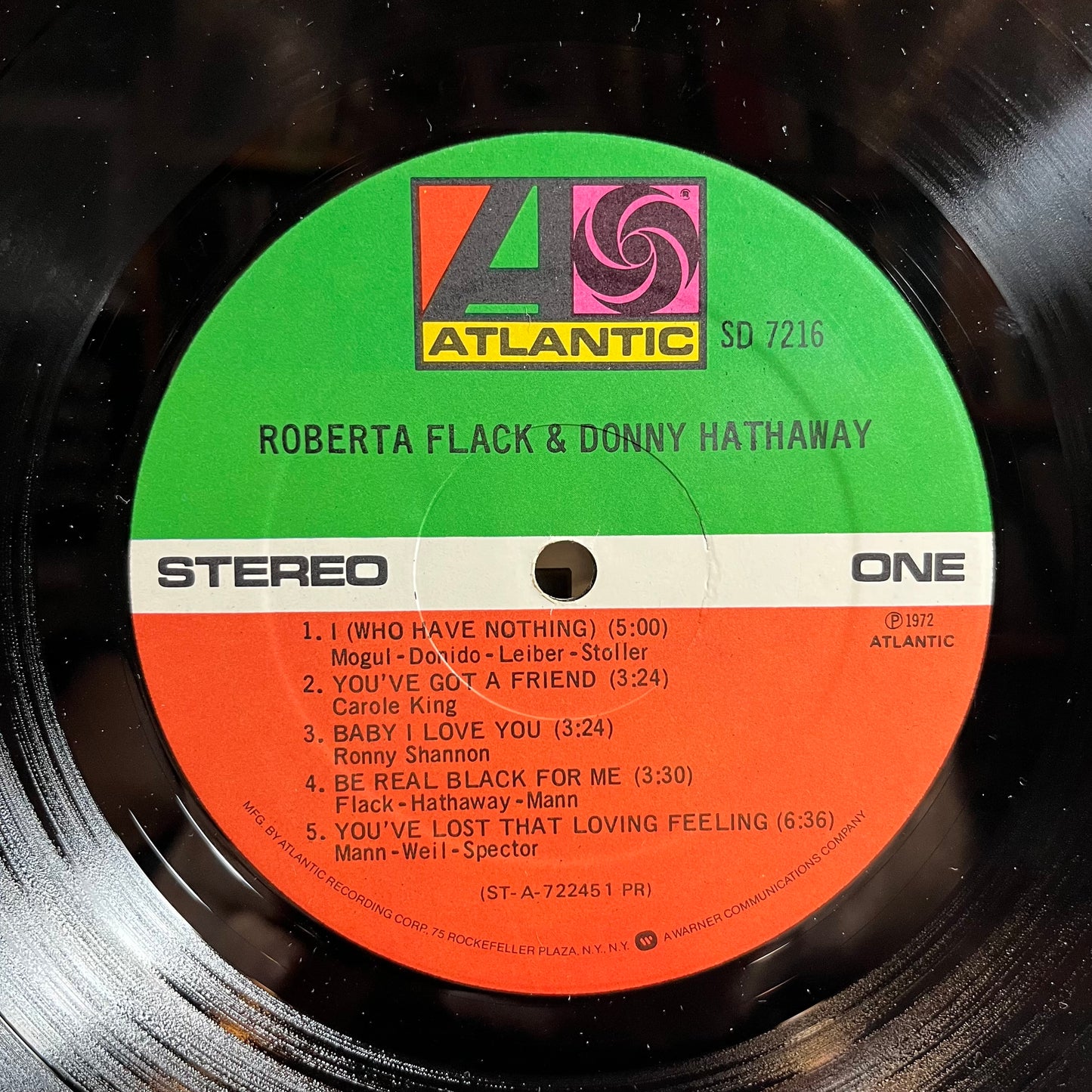 Roberta Flack & Donny Hathaway (VINYL) | Near Mint- (NM-) Very Good Plus (VG+) - FUNK / USED *NEAR MINT-*