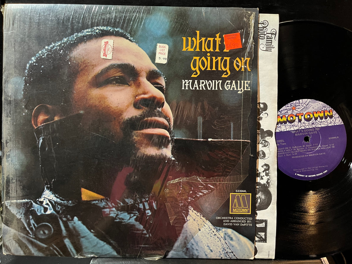 Marvin Gaye - What's Going On (VINYL LP) | USED Near Mint- (NM-) Near Mint (NM or M-) - FUNK / USED *NEAR MINT-*
