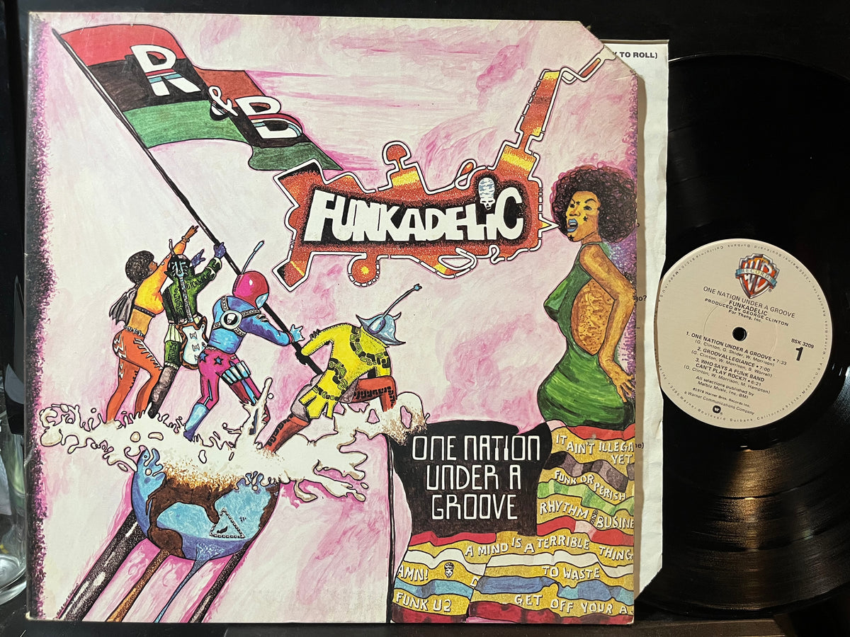 Funkadelic - One Nation Under A Groove (VINYL LP) | USED Near Mint- (NM-) Near Mint (NM or M-) - FUNK / USED *NEAR MINT-*