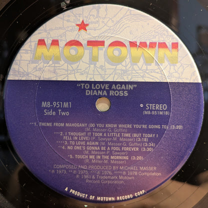 To Love Again (VINYL) | Near Mint- (NM-) Near Mint (NM) - FUNK / USED *NEAR MINT-*