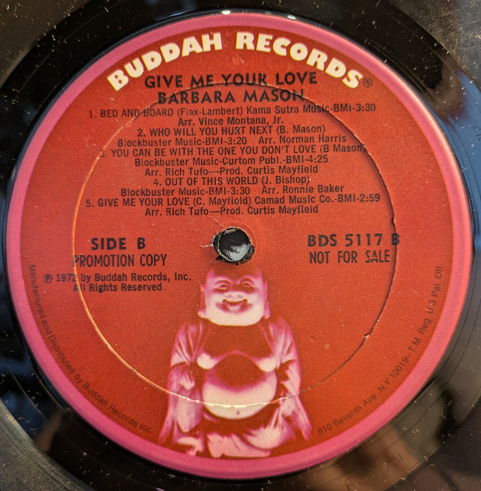 Give Me Your Love (PROMO VINYL) | Near Mint (NM) Very Good (VG) - FUNK / USED *NEAR MINT-*