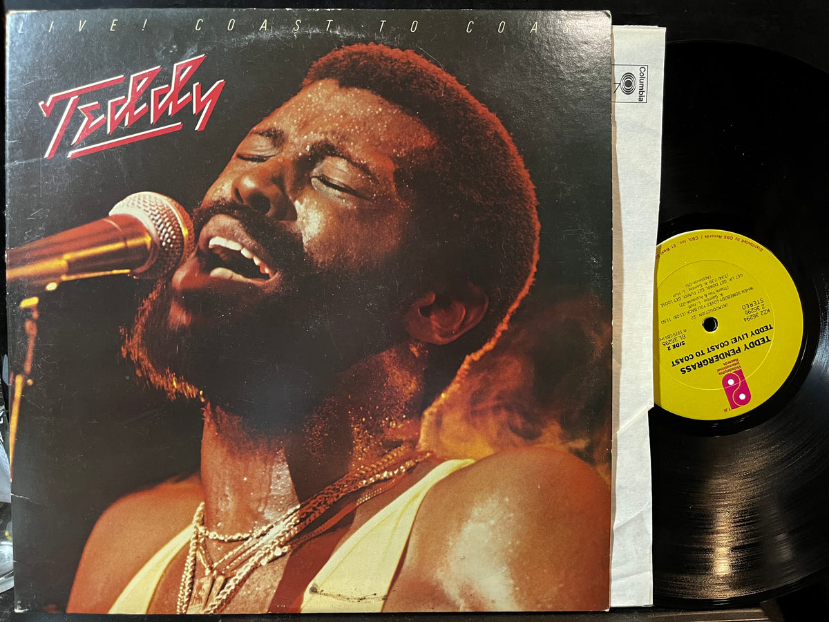 Teddy Pendergrass - Live! Coast To Coast (VINYL 2xLP) | USED Near Mint- (NM-) Excellent (EX) - FUNK / USED *NEAR MINT-*