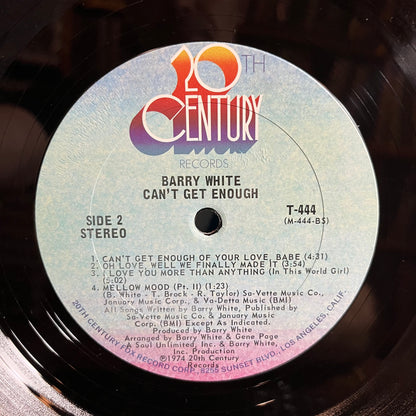 Can't Get Enough (VINYL) | Near Mint- (NM-) Very Good Plus (VG+) - FUNK / USED *NEAR MINT-*