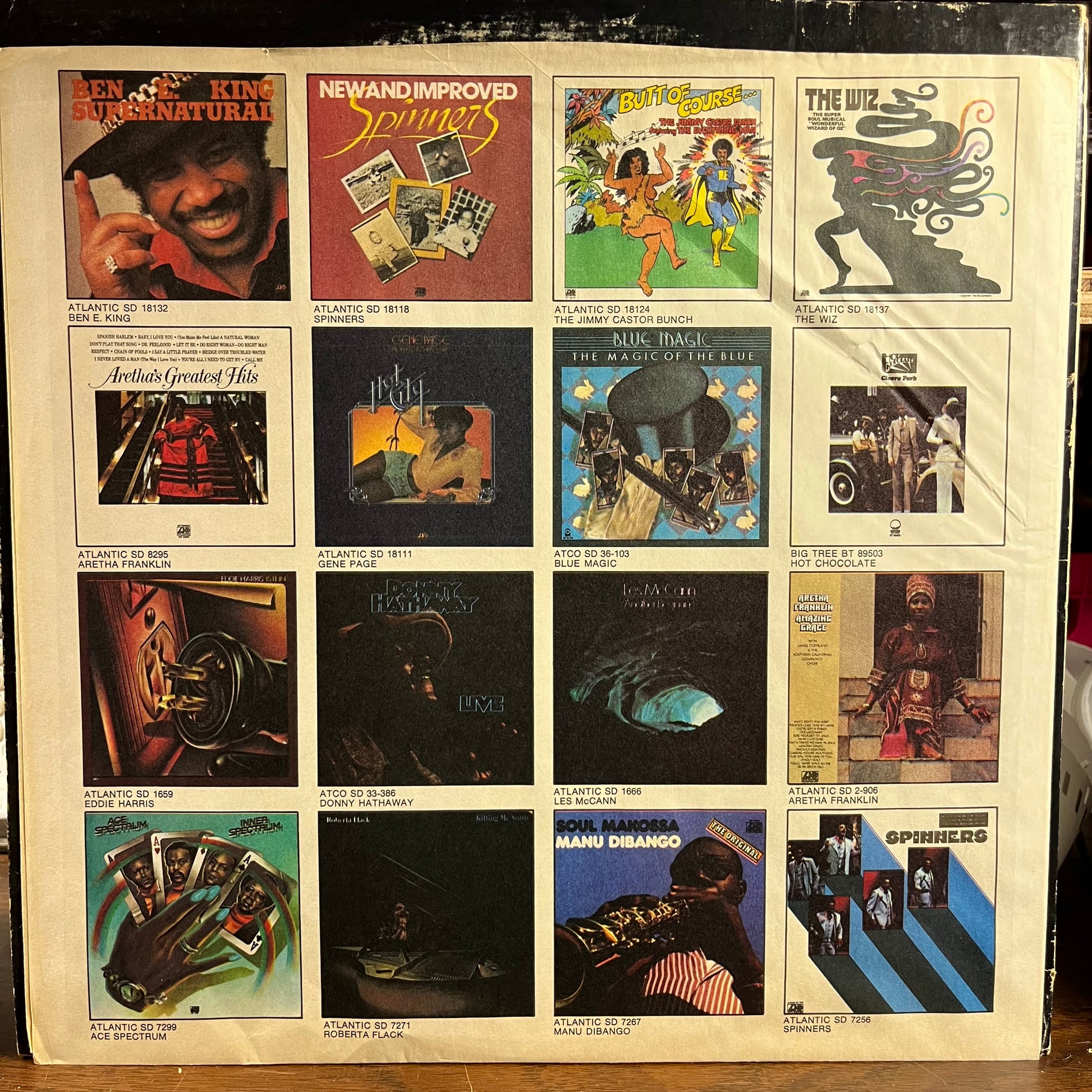 Roberta Flack & Donny Hathaway (VINYL) | Near Mint- (NM-) Very Good Plus (VG+) - FUNK / USED *NEAR MINT-*