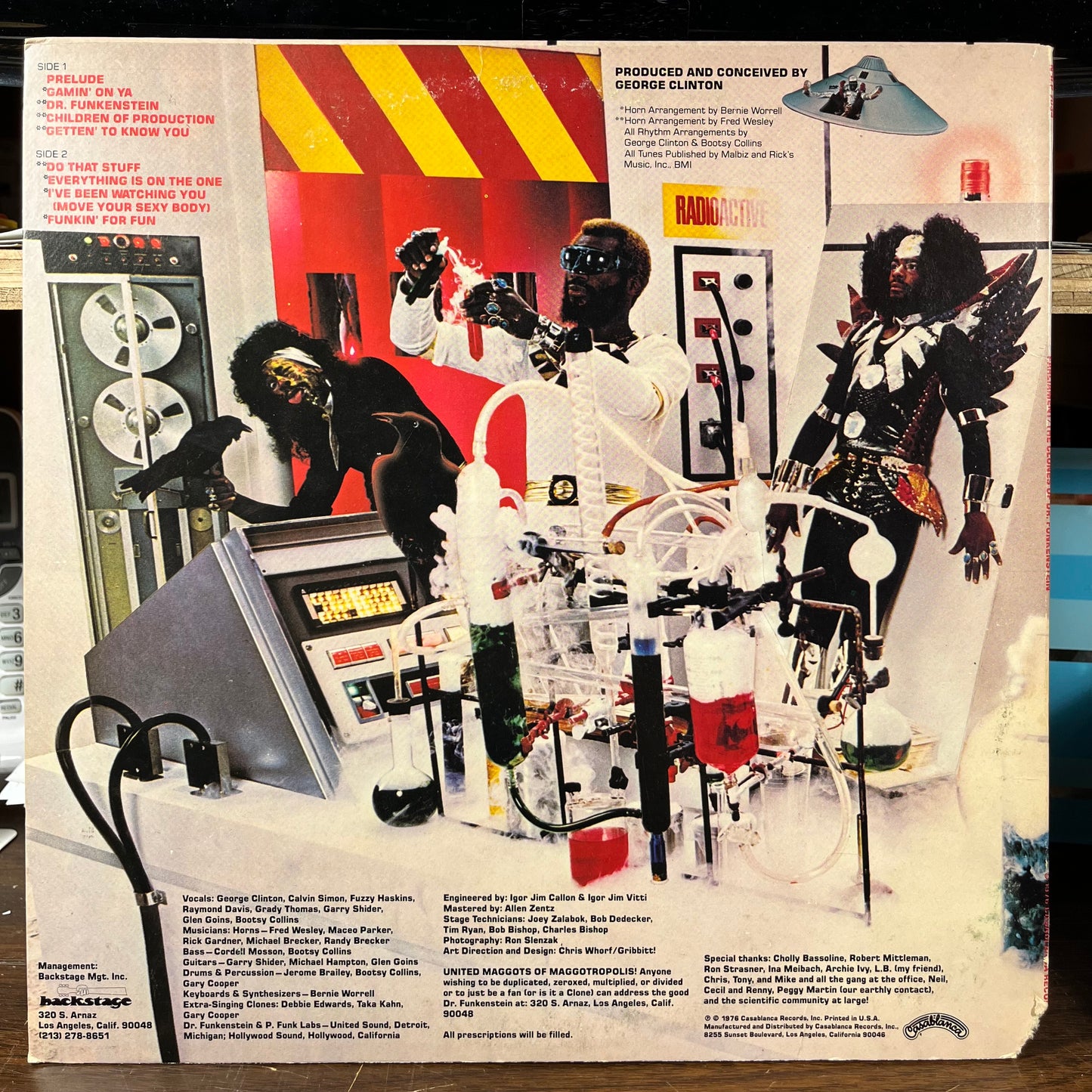 The Clones Of Dr. Funkenstein (VINYL) | Near Mint (NM or M-) Excellent+ (EX+) - FUNK / USED *NEAR MINT-*