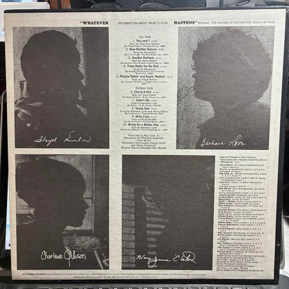Whatever (VINYL) | Near Mint (NM or M-) Excellent (EX) - FUNK / USED *NEAR MINT*