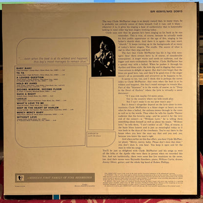 Clyde McPhatter - Live At The Apollo | Near Mint (NM) Near Mint (NM) - FUNK / USED *NEAR MINT*