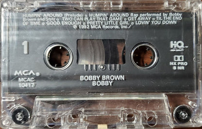 Bobby Brown - Bobby *CASSETTE* | Near Mint (NM) Near Mint (NM) - FUNK / USED *NEAR MINT*