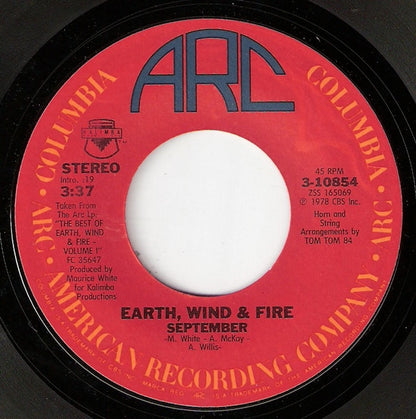 September (7") | Excellent+ (EX+) Generic - FUNK / USED *NEAR MINT*
