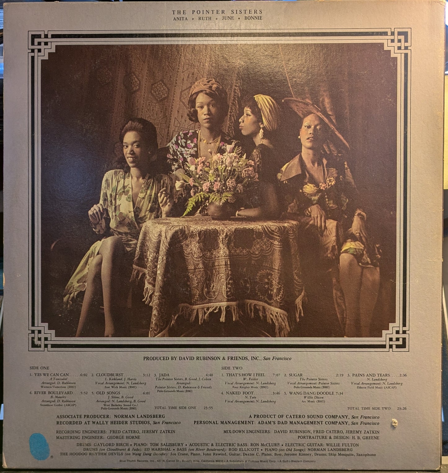 The Pointer Sisters (VINYL) | Near Mint (NM) Very Good (VG) - FUNK / USED *NEAR MINT*
