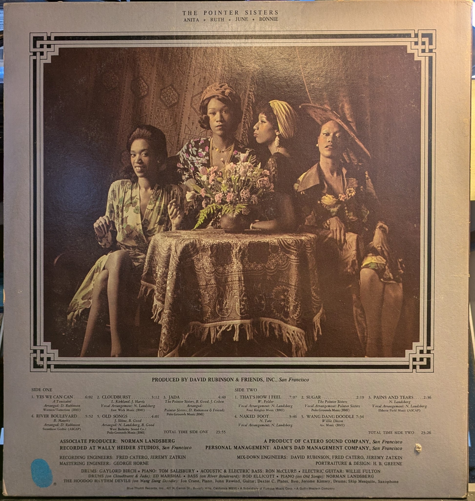 The Pointer Sisters (VINYL) | Near Mint (NM) Very Good (VG) - FUNK / USED *NEAR MINT*