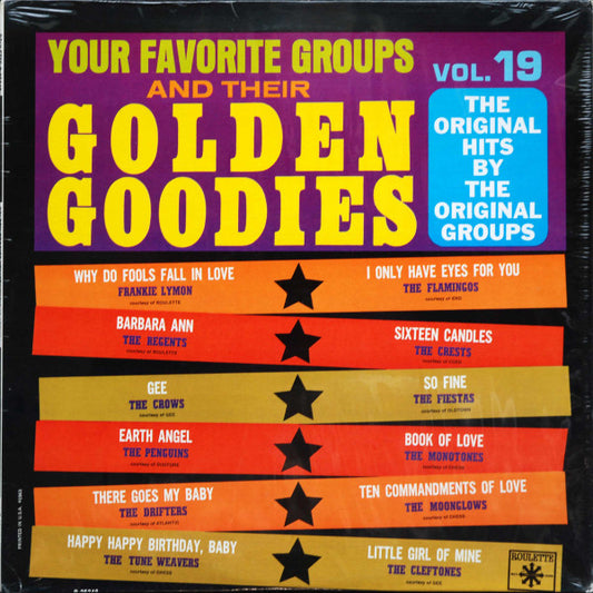 Various - Golden Goodies - Vol. 19 | Near Mint (NM) Near Mint (NM) - FUNK / USED *NEAR MINT*