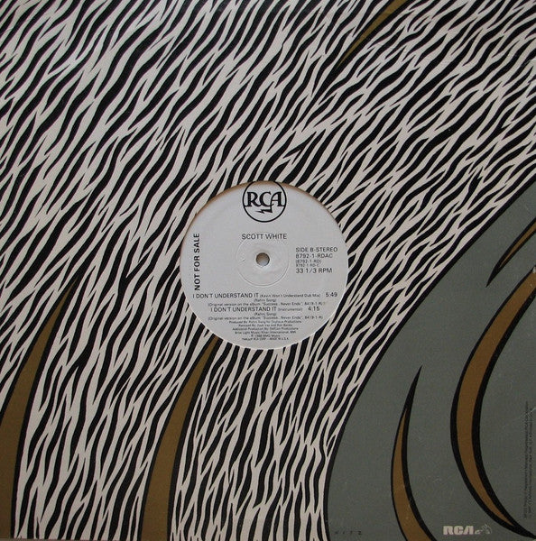 I Don't Understand It (12" VINYL) | Near Mint (NM) Very Good Plus (VG+) - FUNK / USED *NEAR MINT*