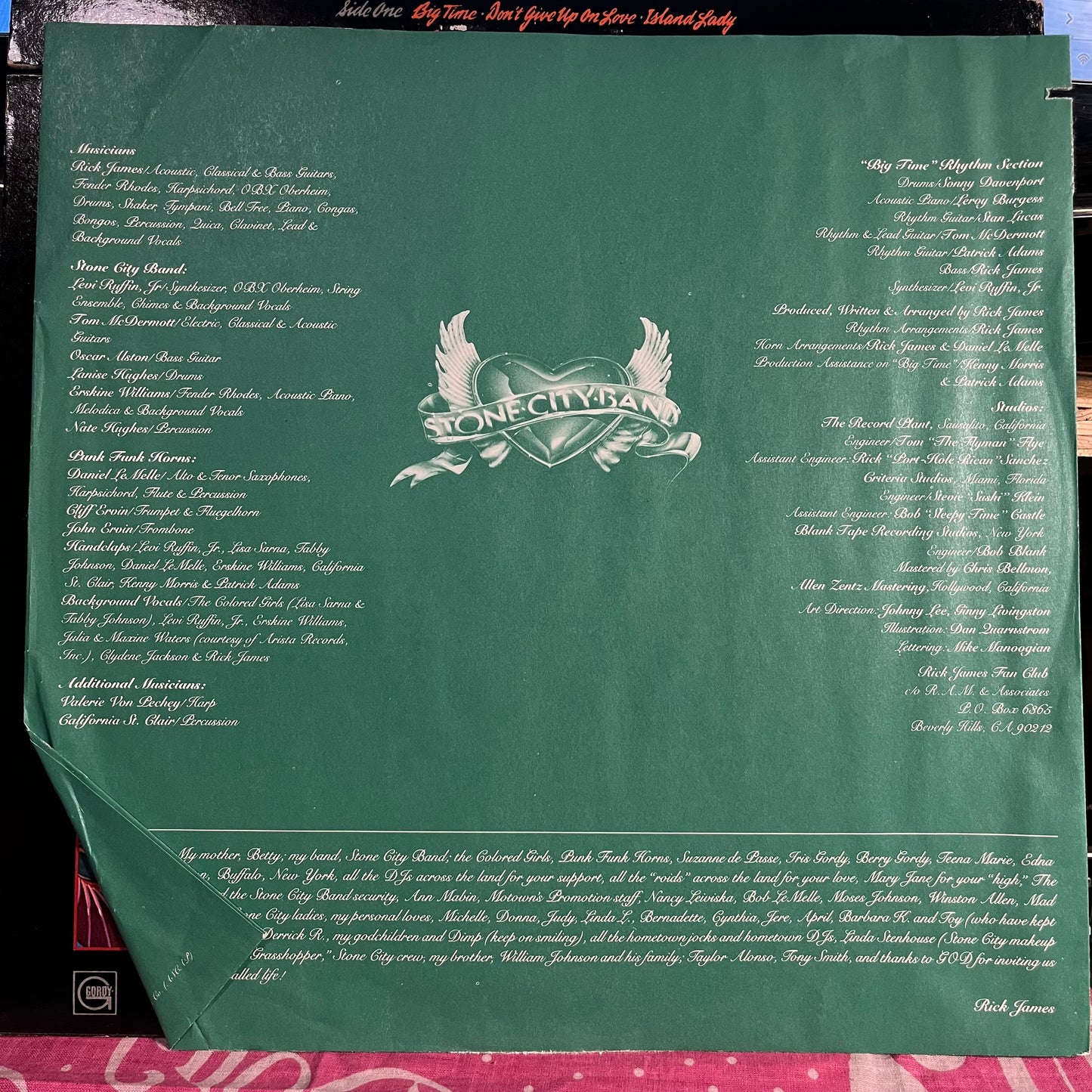 Rick James - Garden Of Love | Near Mint (NM) Excellent (EX) - FUNK / USED *NEAR MINT*