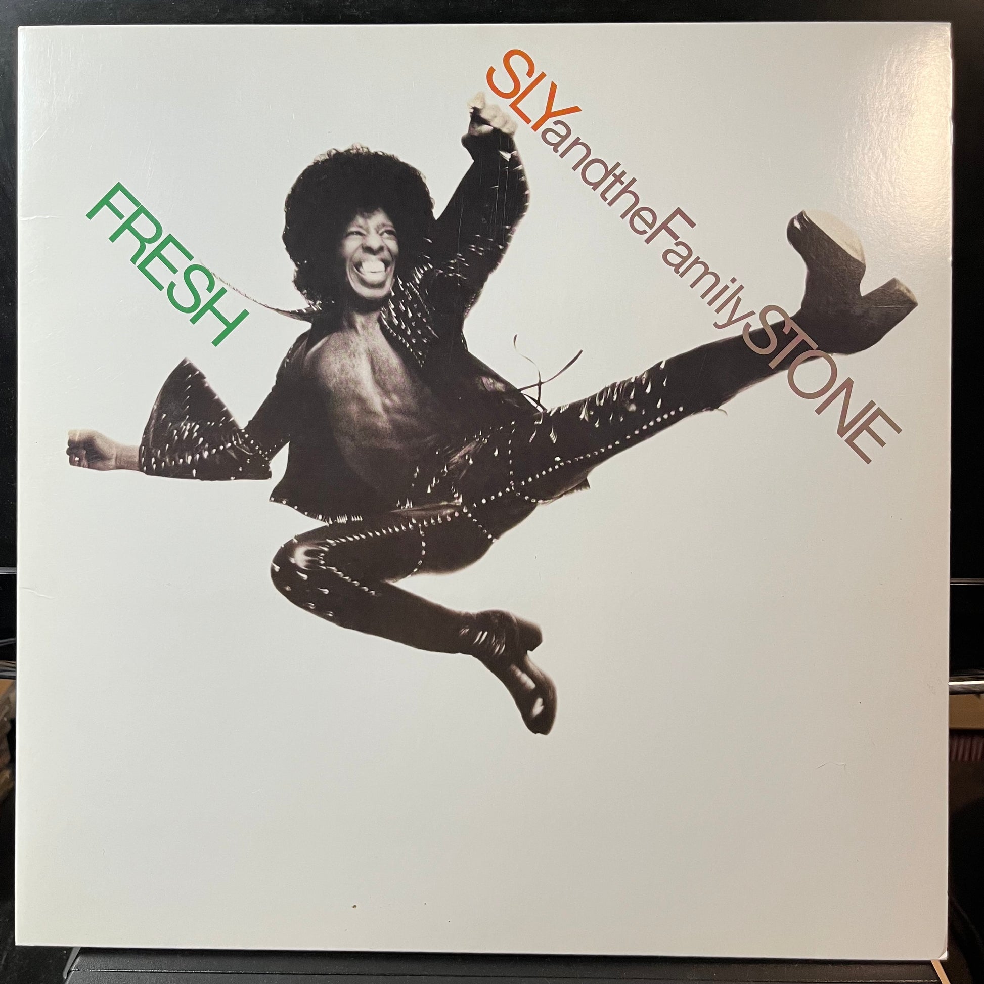 Sly & The Family Stone - Fresh (RED VINYL LP) | USED Near Mint (NM or M-) Excellent+ (EX+) - FUNK / USED *NEAR MINT*