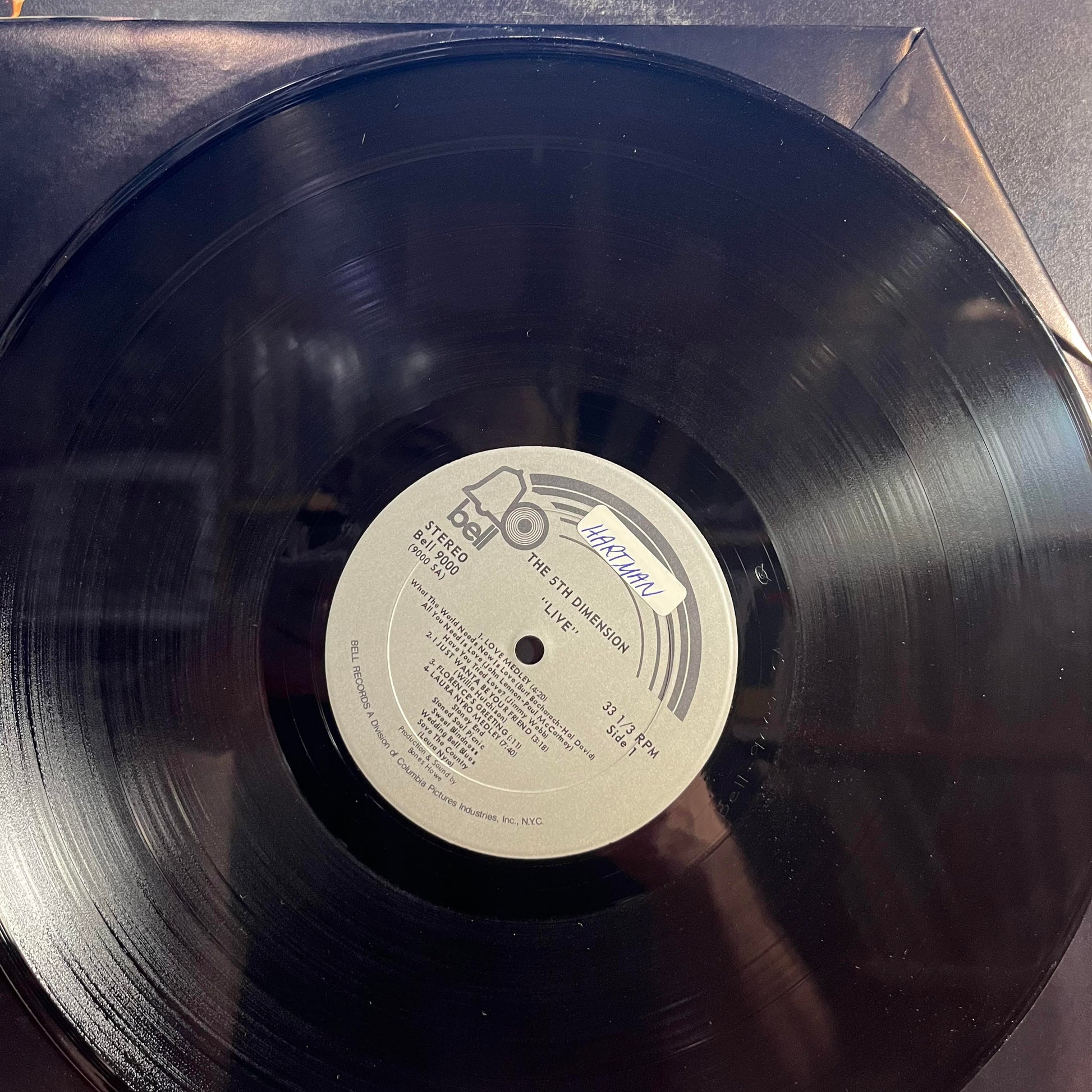 The Fifth Dimension - Live!! *PRESSWELL* | Near Mint (NM) Excellent (EX) - FUNK / USED *NEAR MINT*