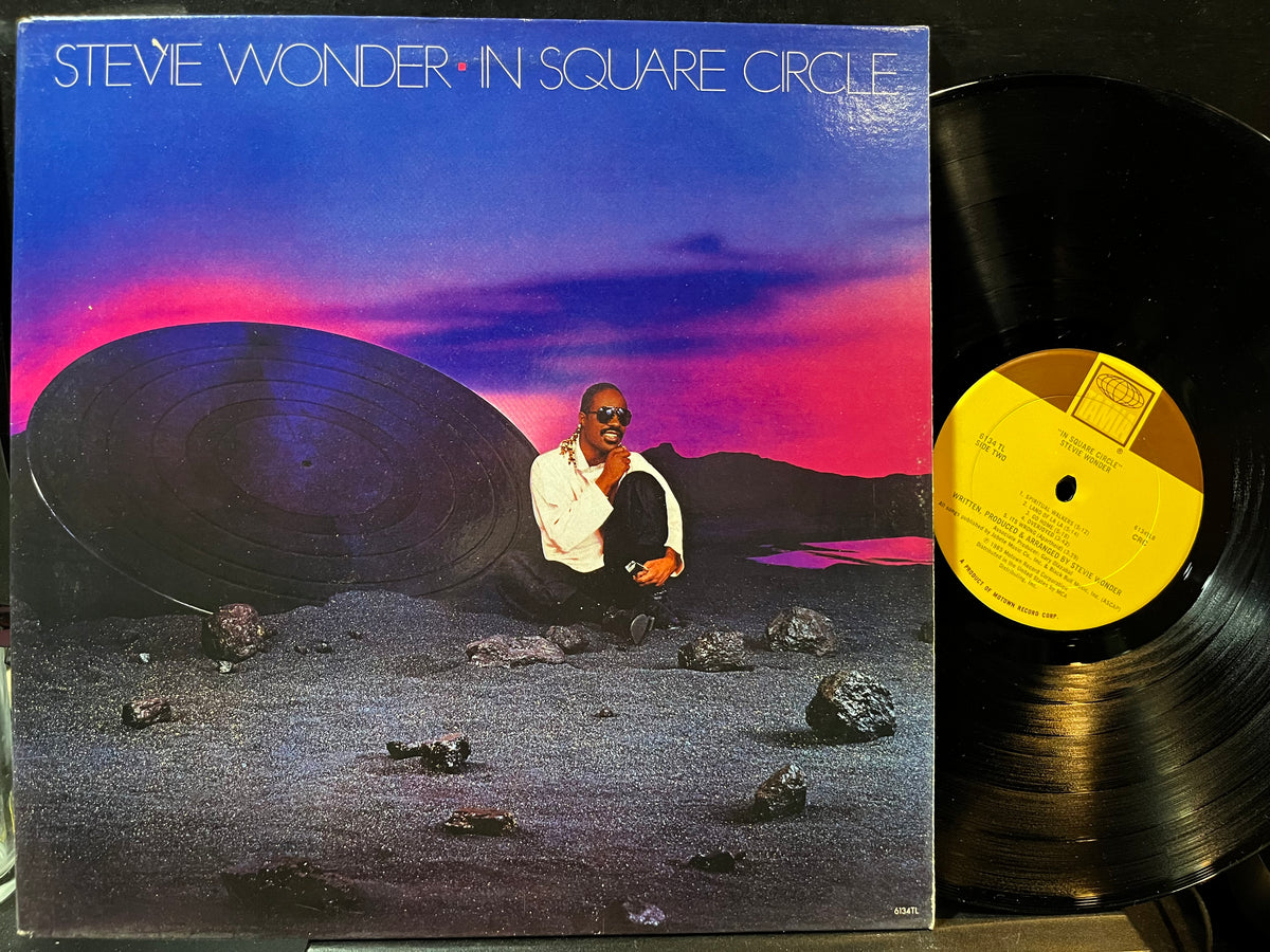 Stevie Wonder - In Square Circle (VINYL LP) | USED Near Mint (NM or M-) Excellent (EX) - FUNK / USED *NEAR MINT*