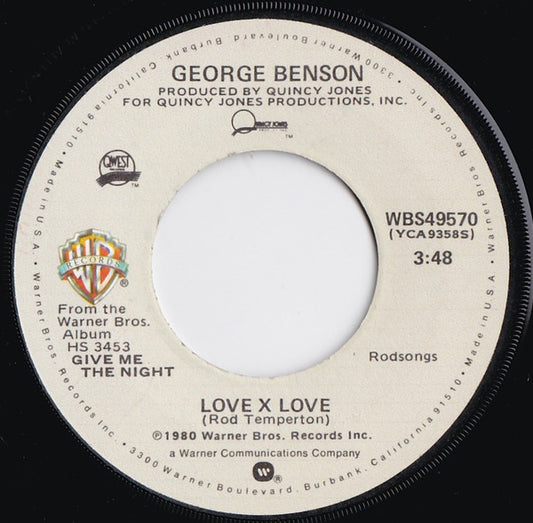 Love X Love (7" VINYL) | Near Mint (NM) Near Mint- (NM-) - FUNK / USED *NEAR MINT*
