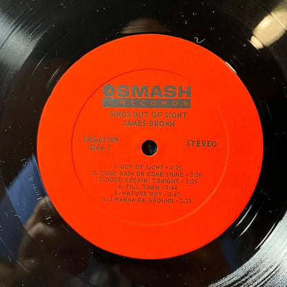 Sings Out Of Sight (VINYL) | Near Mint (NM) Very Good Plus Plus (VG++) - FUNK / USED *NEAR MINT*